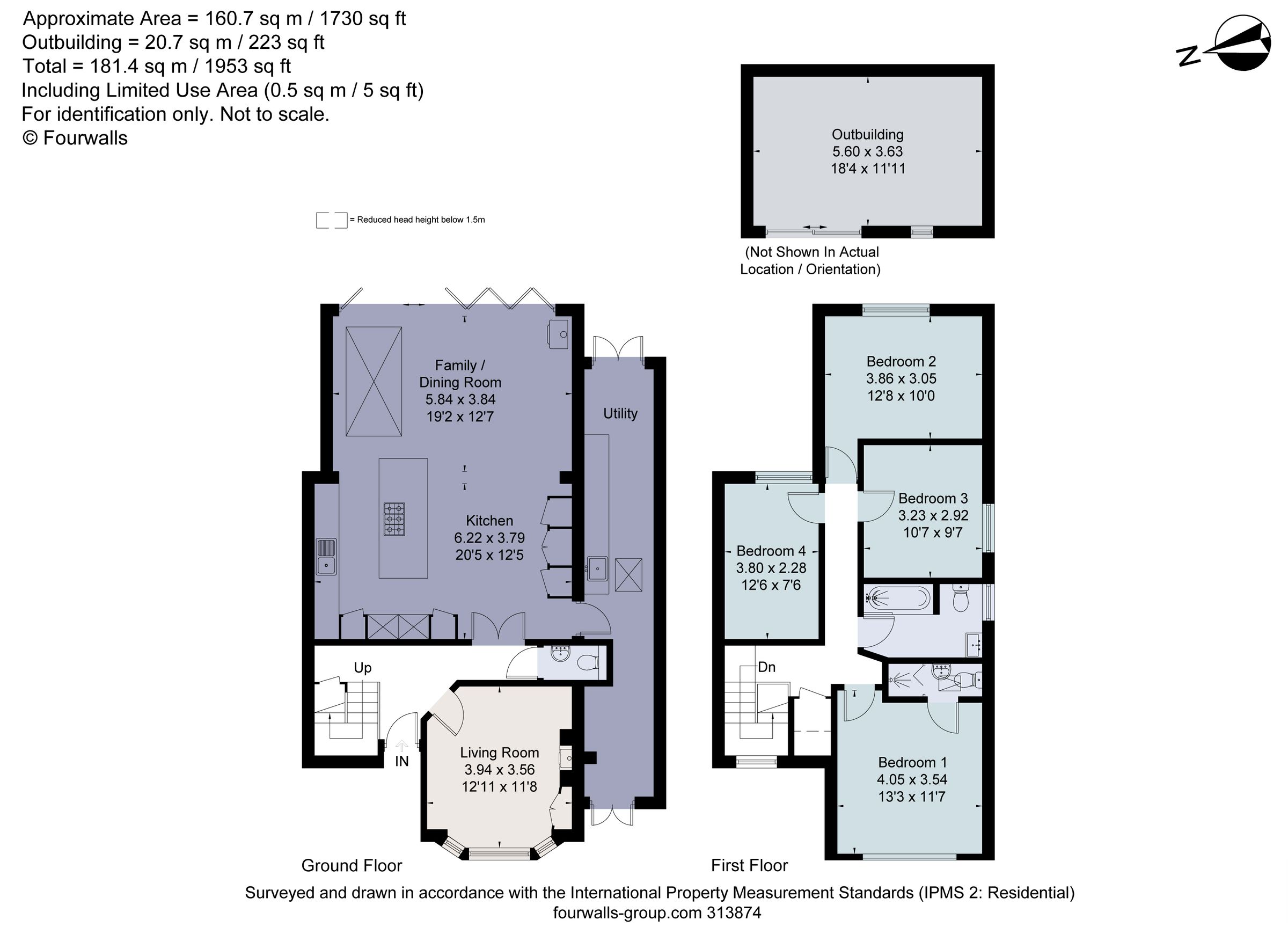 4 bed semidetached house for sale in Piggottshill Lane, Harpenden