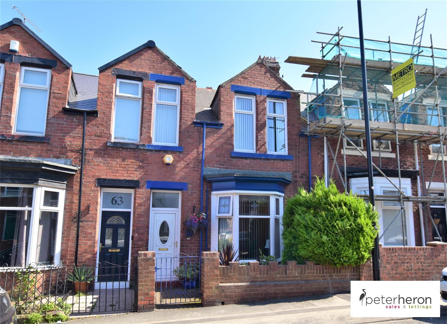 3 bed terraced house for sale in Cleveland Road, High Barnes