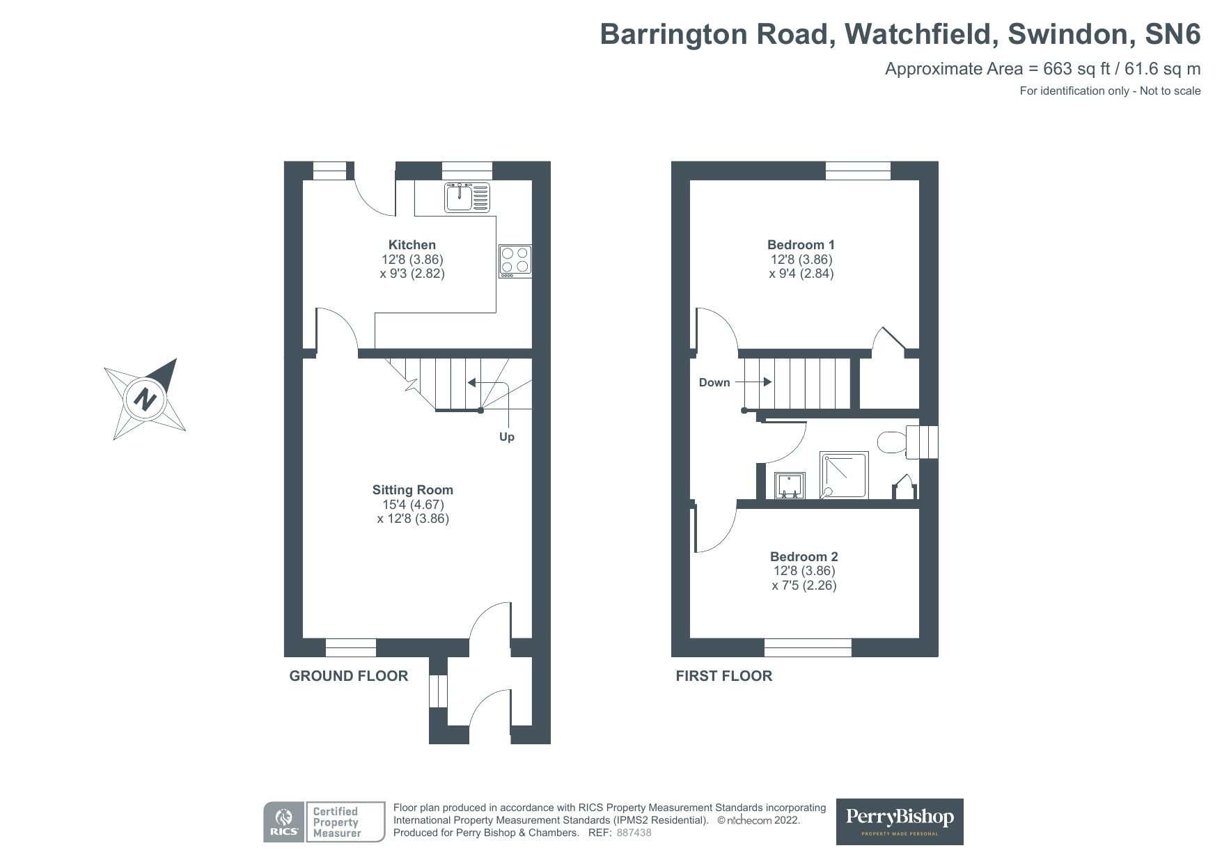 2 bed end terrace house for sale in Watchfield, Swindon, Oxfordshire