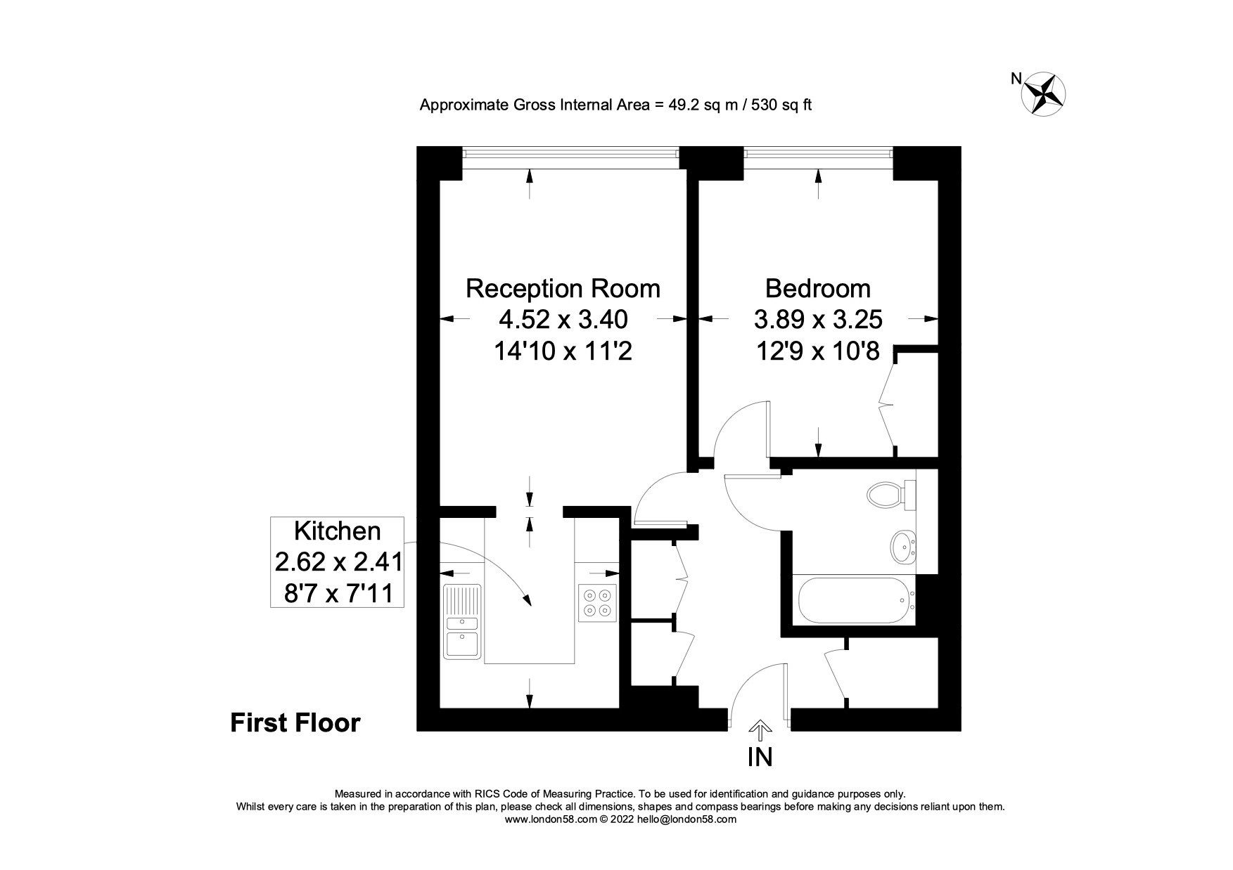 1 bed flat to rent in Railton Close, Weybridge KT13 Zoopla