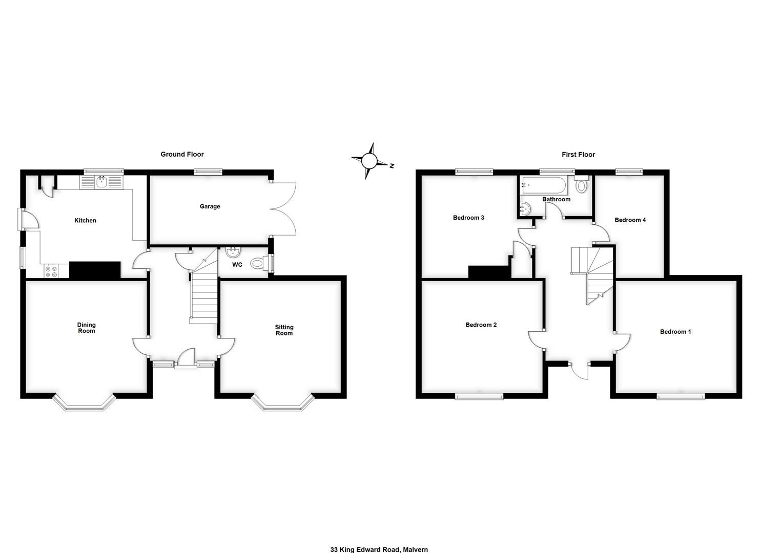 4 bed detached house for sale in King Edwards Road, Malvern WR14 Zoopla