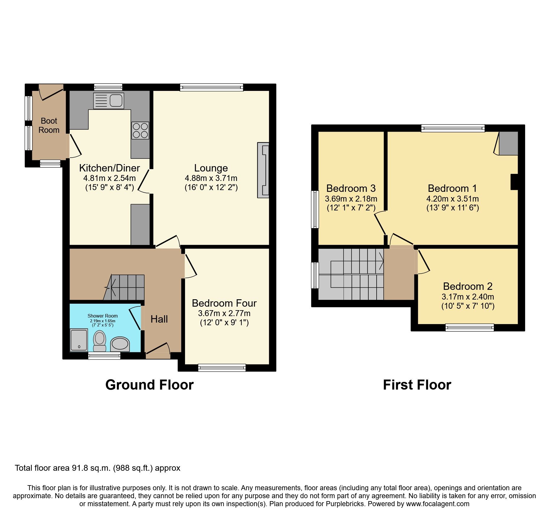 4 bed semidetached bungalow for sale in Edwin Drive, Flint CH6 Zoopla
