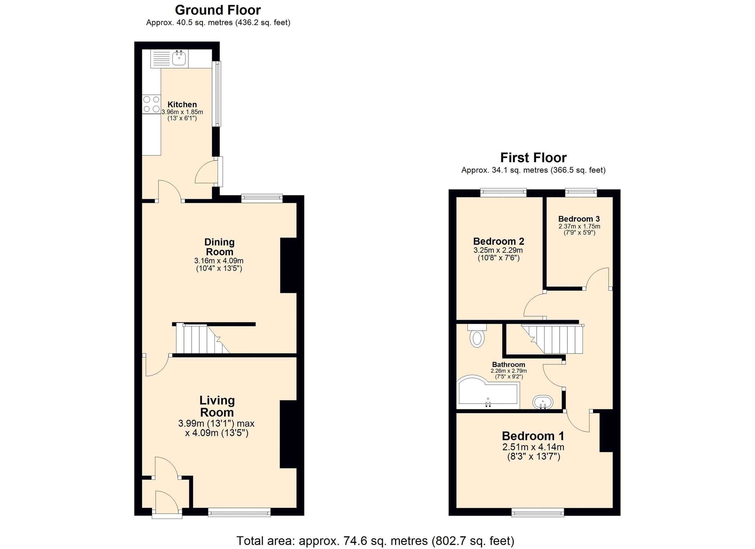 3 bed terraced house for sale in Spring Street, Rishton, Blackburn BB1 Zoopla