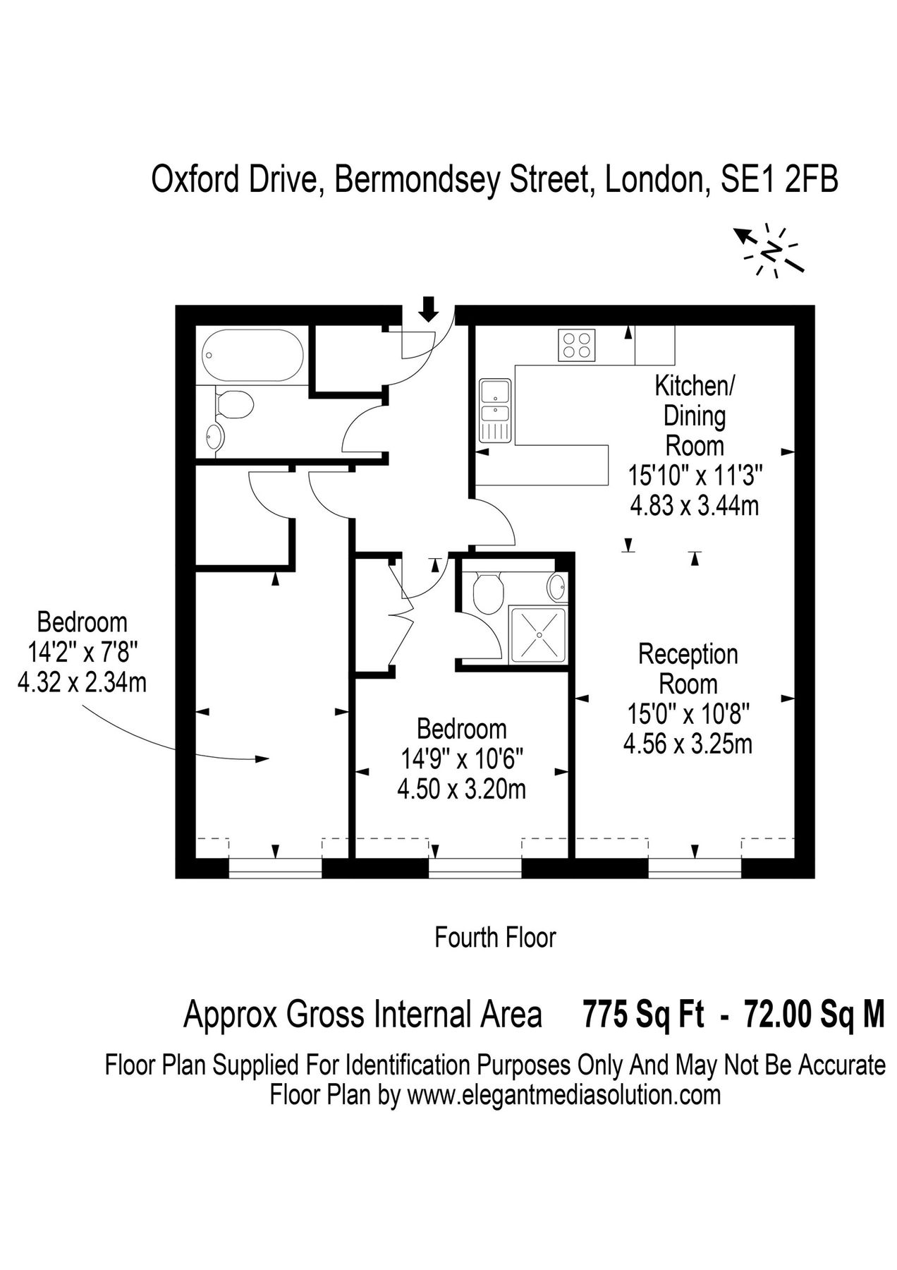 2 bed flat to rent in Oxford Drive, Bermondsey Street, London SE1 Zoopla