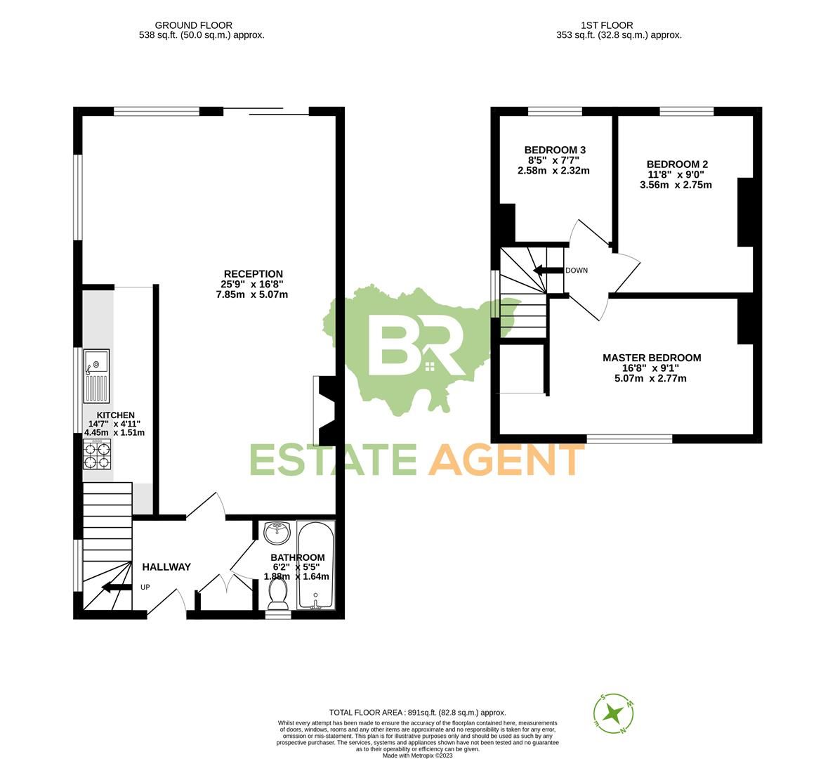 3 bed end terrace house for sale in Rangefield Road, Downham, Bromley