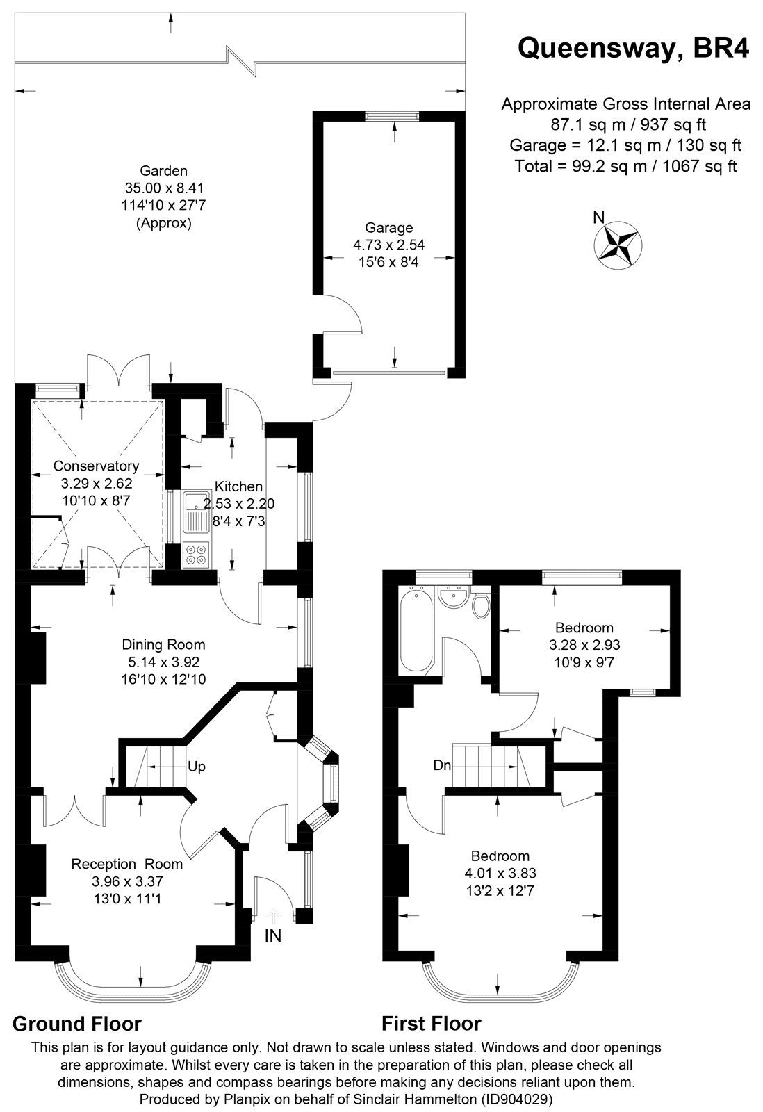 2 bed semidetached house for sale in Queensway, West Wickham BR4 Zoopla