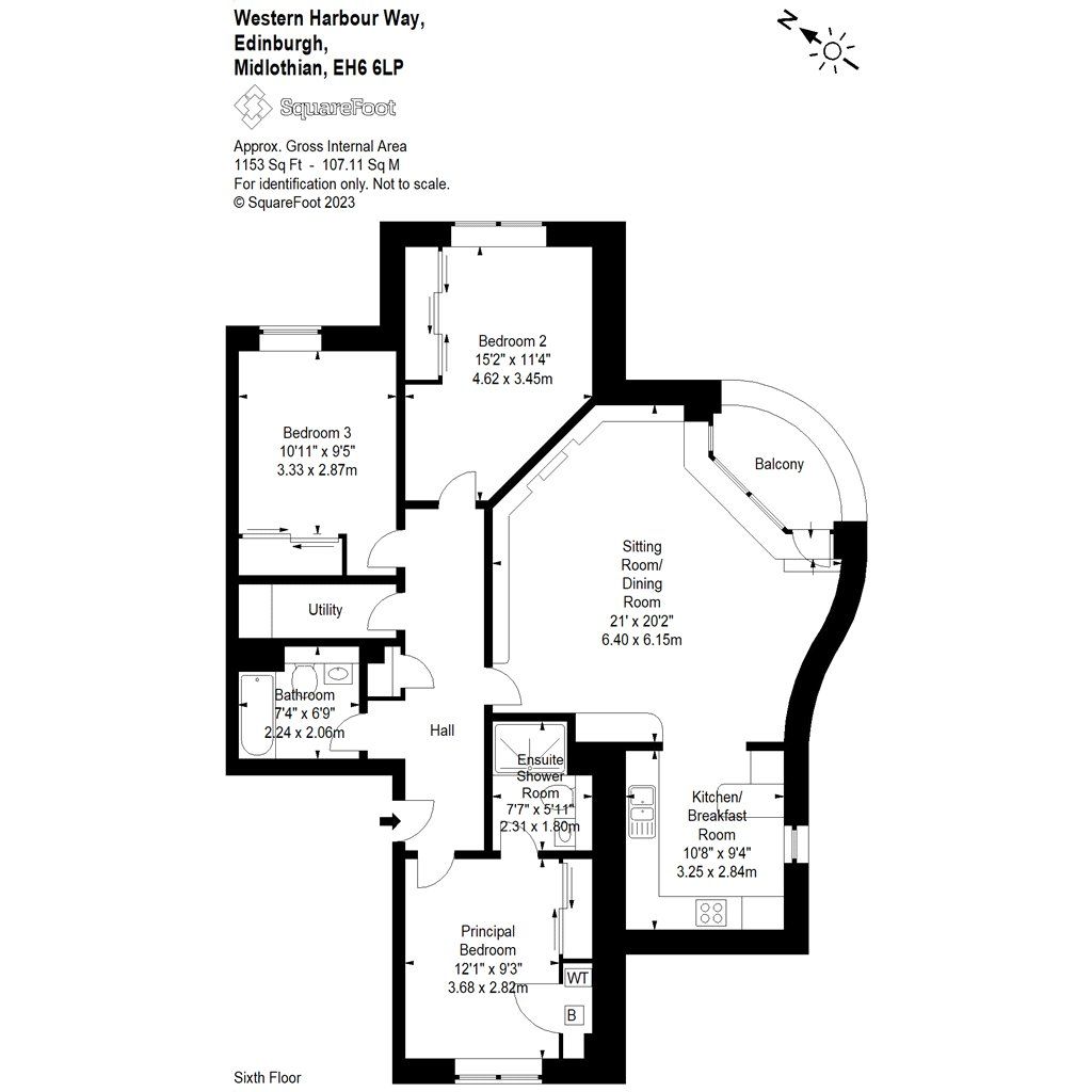 3 bed flat for sale in Western Harbour Way, Newhaven, Edinburgh EH6