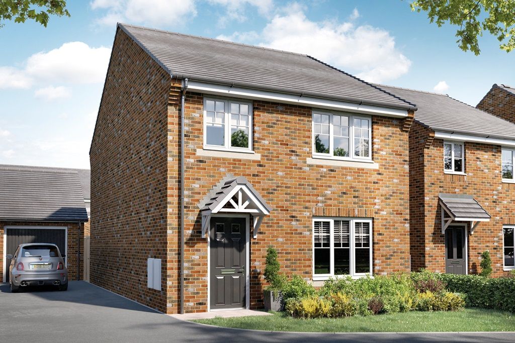 New home, 4 bed detached house for sale in "The Midford Plot 163" at