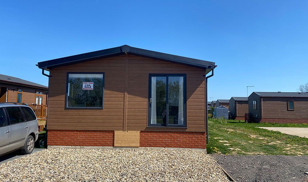 2 bed lodge for sale in Pettaugh Road, Stonham Aspal, Stowmarket IP14