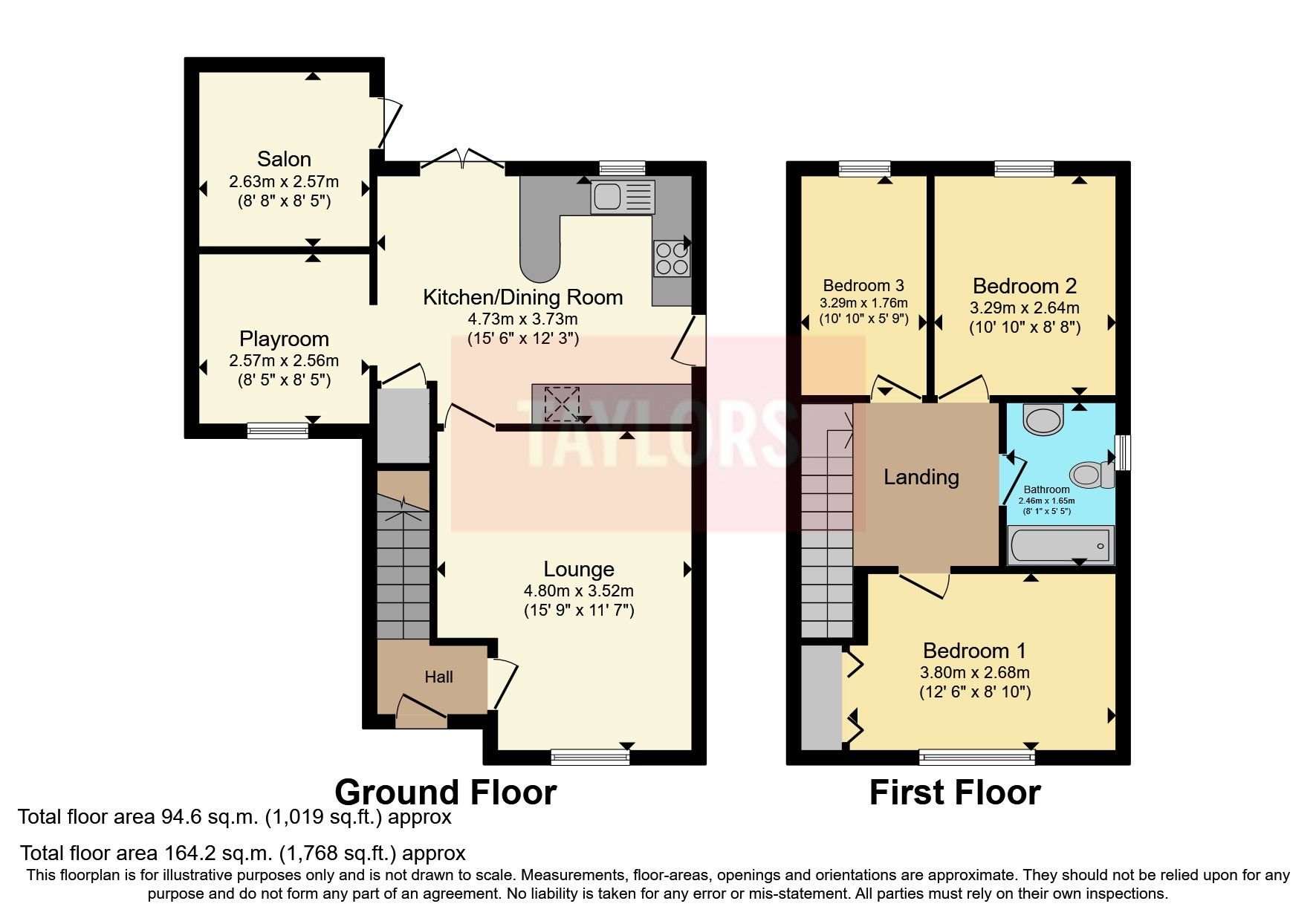 3 bed linkdetached house for sale in Liberty Drive, Northampton