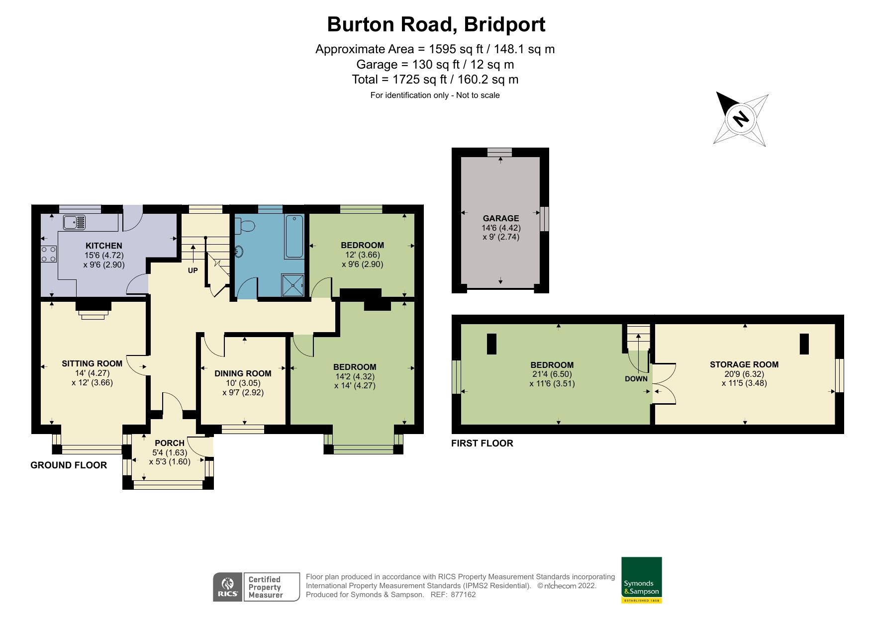 3 bed bungalow for sale in Burton Road, Bridport DT6 Zoopla