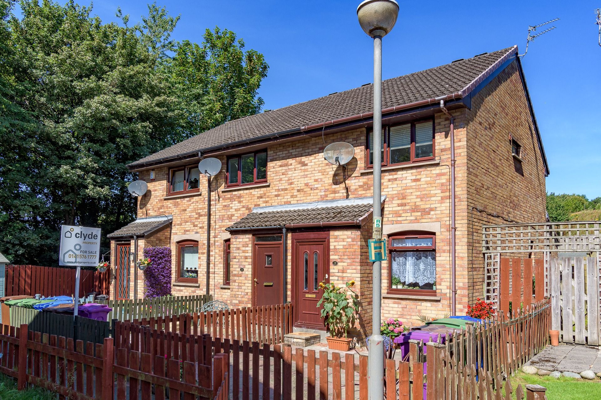 2 bed terraced house for sale in Gairbraid Court, Maryhill, Glasgow G20