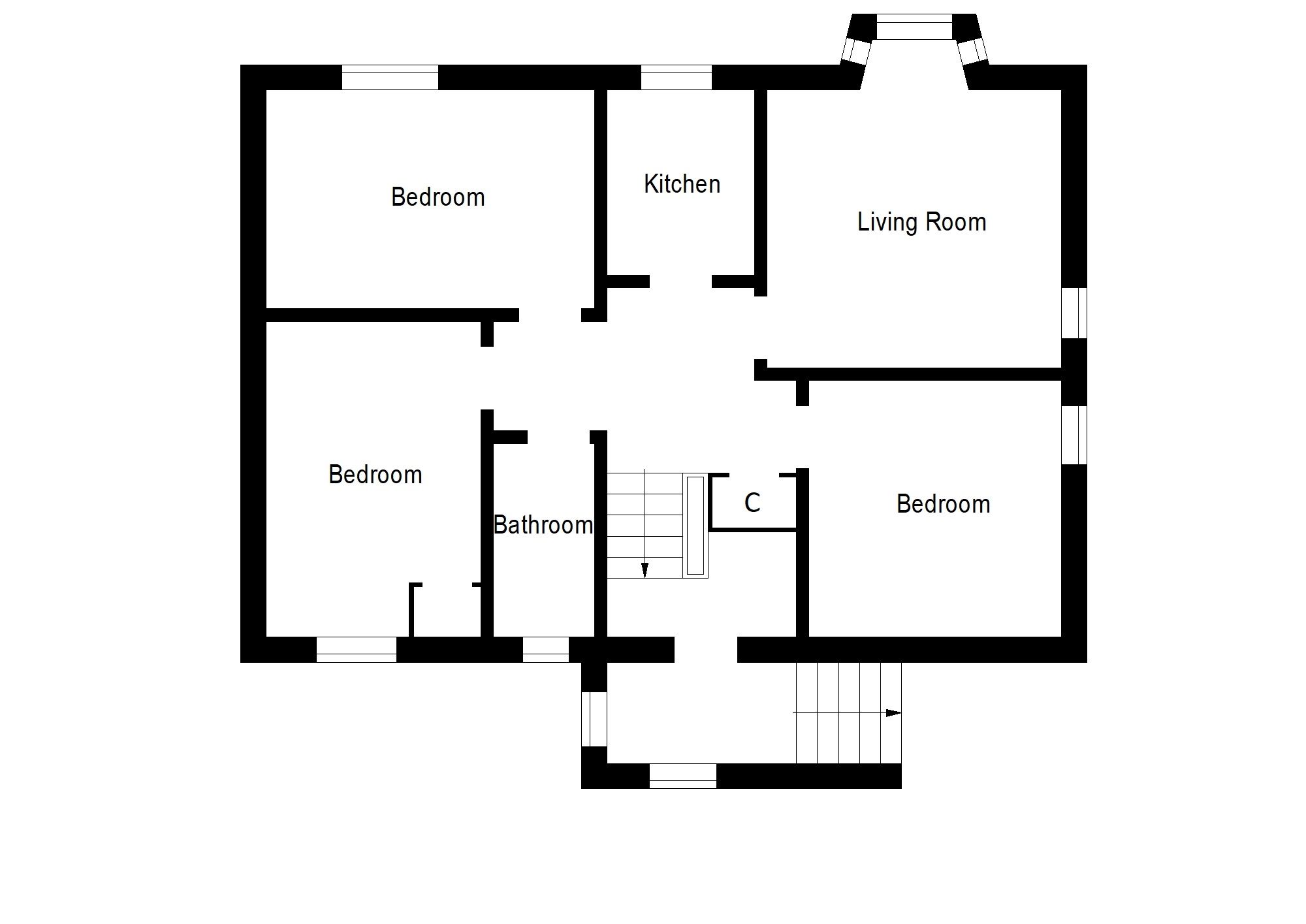 3 bed flat for sale in Ferntower Road, Crieff PH7 Zoopla