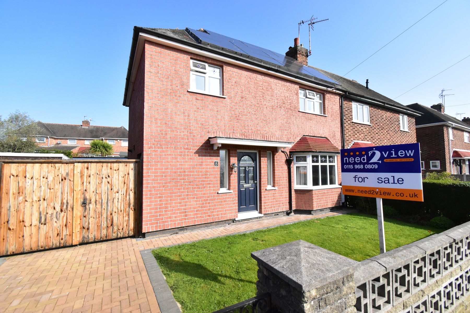 3 bed semidetached house for sale in Perlethorpe Drive, Hucknall