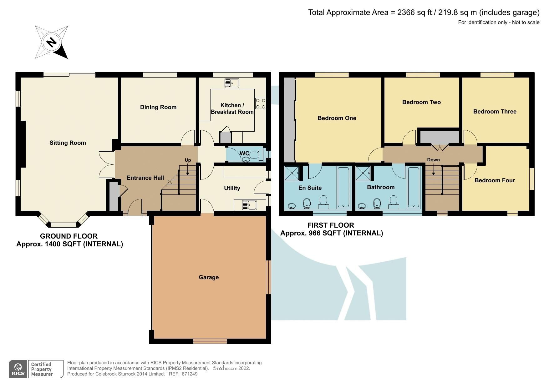 4 bed detached house for sale in Barn Tye Close, Guston, Dover CT15