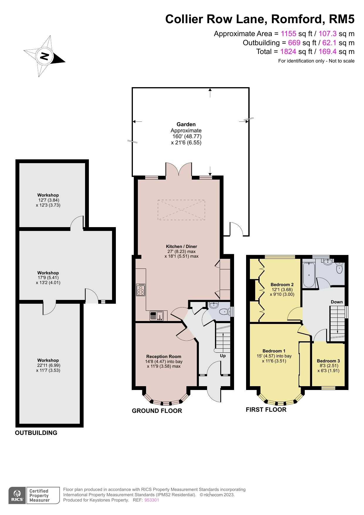 3 bed semidetached house for sale in Collier Row Lane, Collier Row, Romford RM5 Zoopla