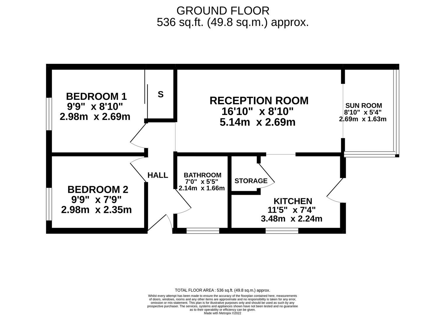 2 bed semidetached bungalow for sale in Kipton Field, Rothwell