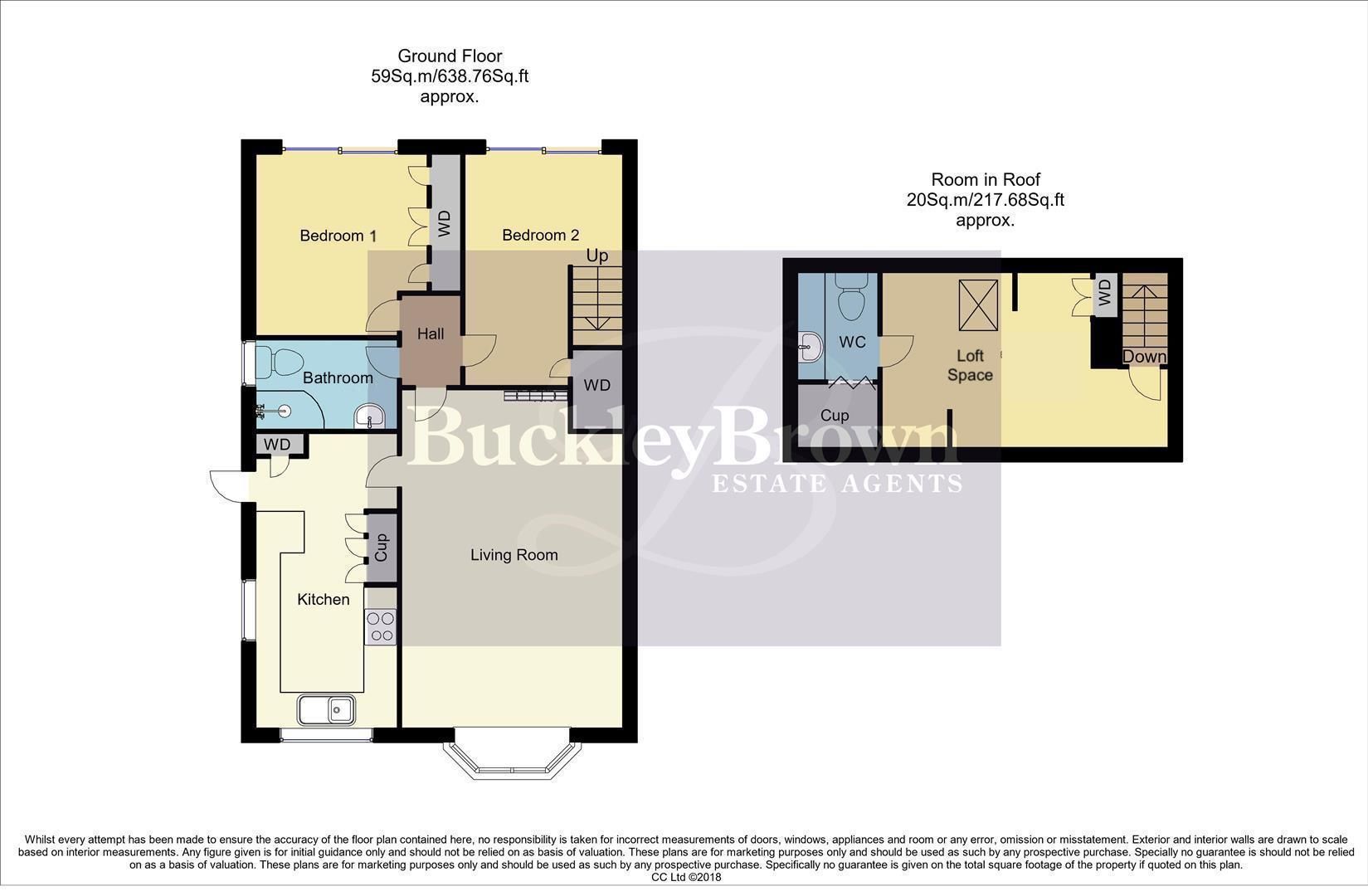 2 bed semidetached bungalow for sale in Morton Street, Mansfield NG19