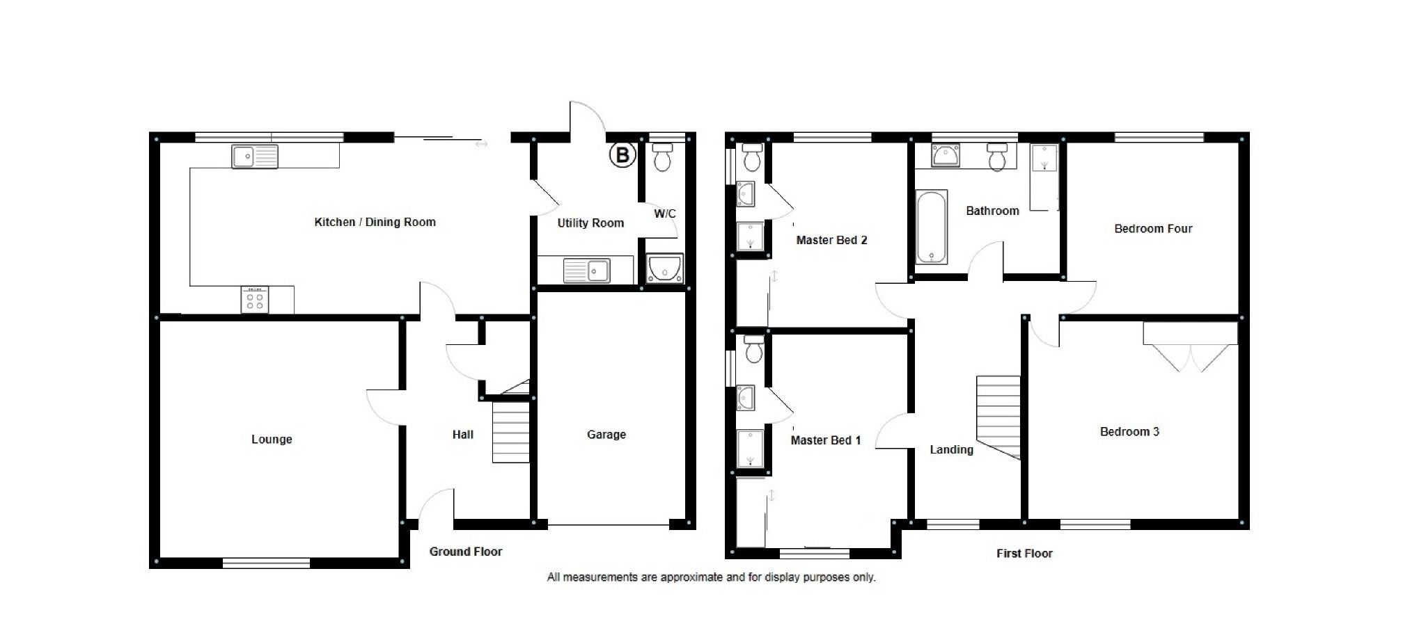 New home, 4 bed detached house for sale in Northop Road, Flint