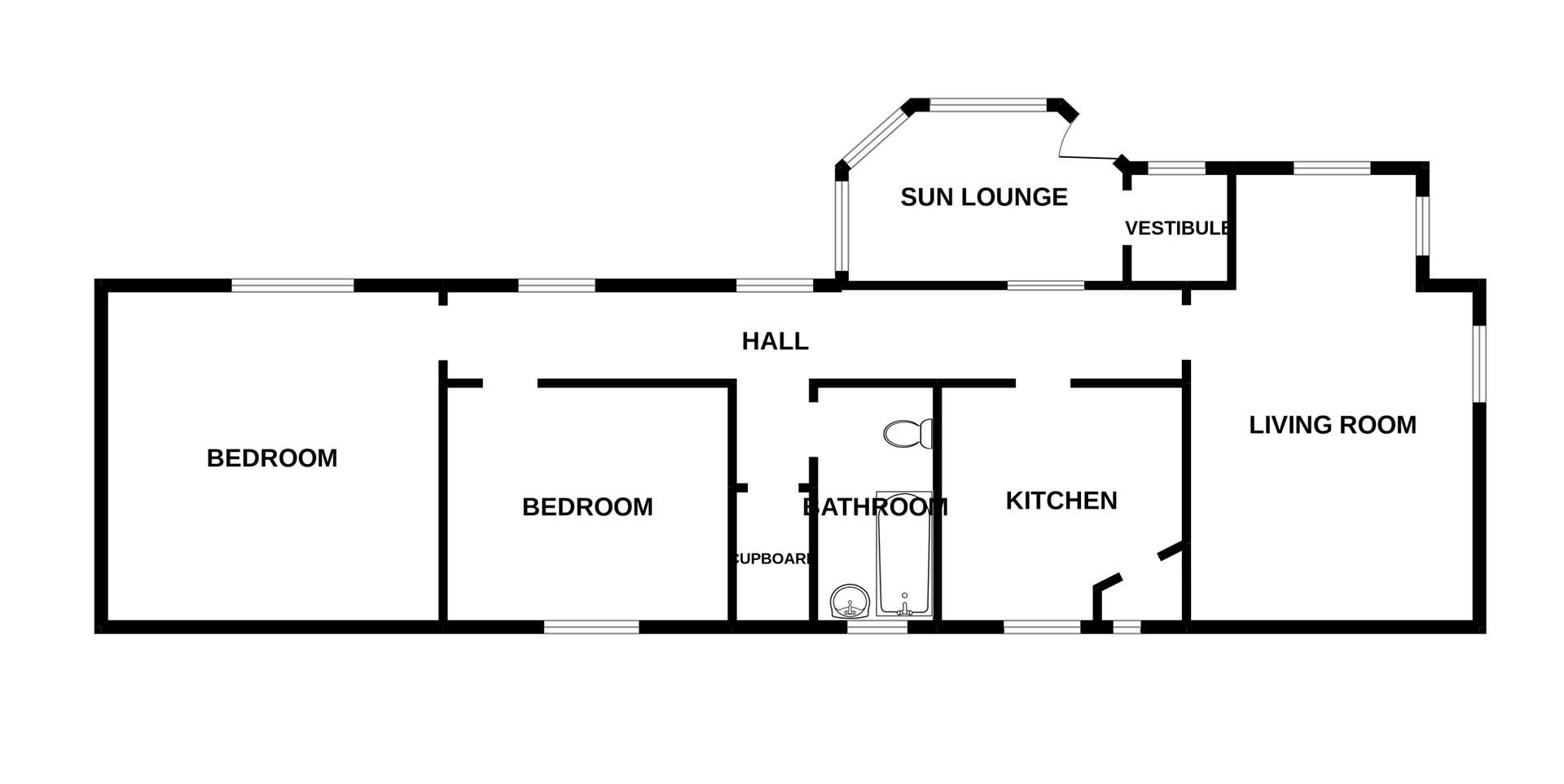 2 bed bungalow for sale in Connaught Terrace, Crieff PH7 Zoopla