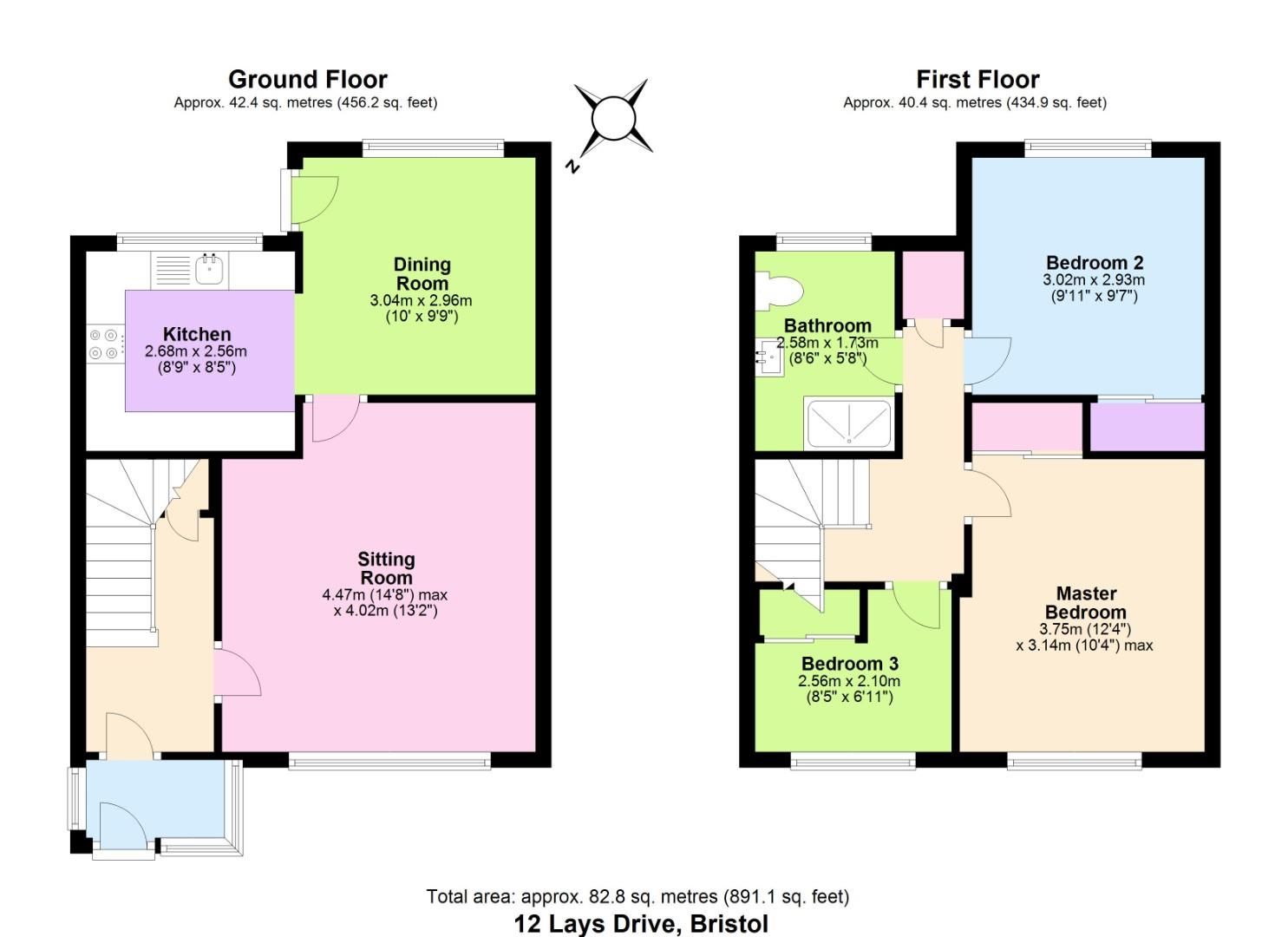 3 bed terraced house for sale in Lays Drive, Keynsham, Bristol BS31