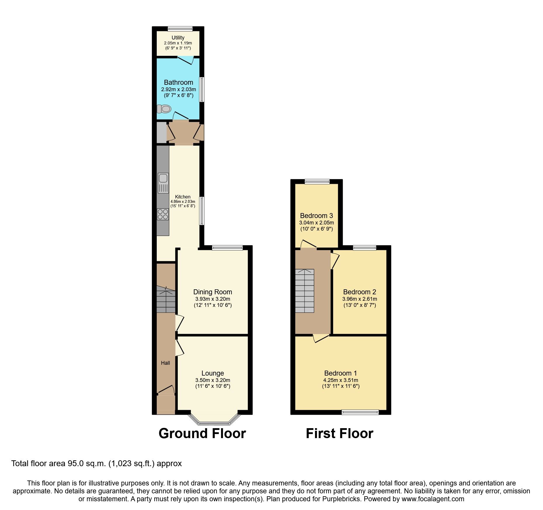 3 bed terraced house for sale in Abbey Street, Rugby CV21 Zoopla