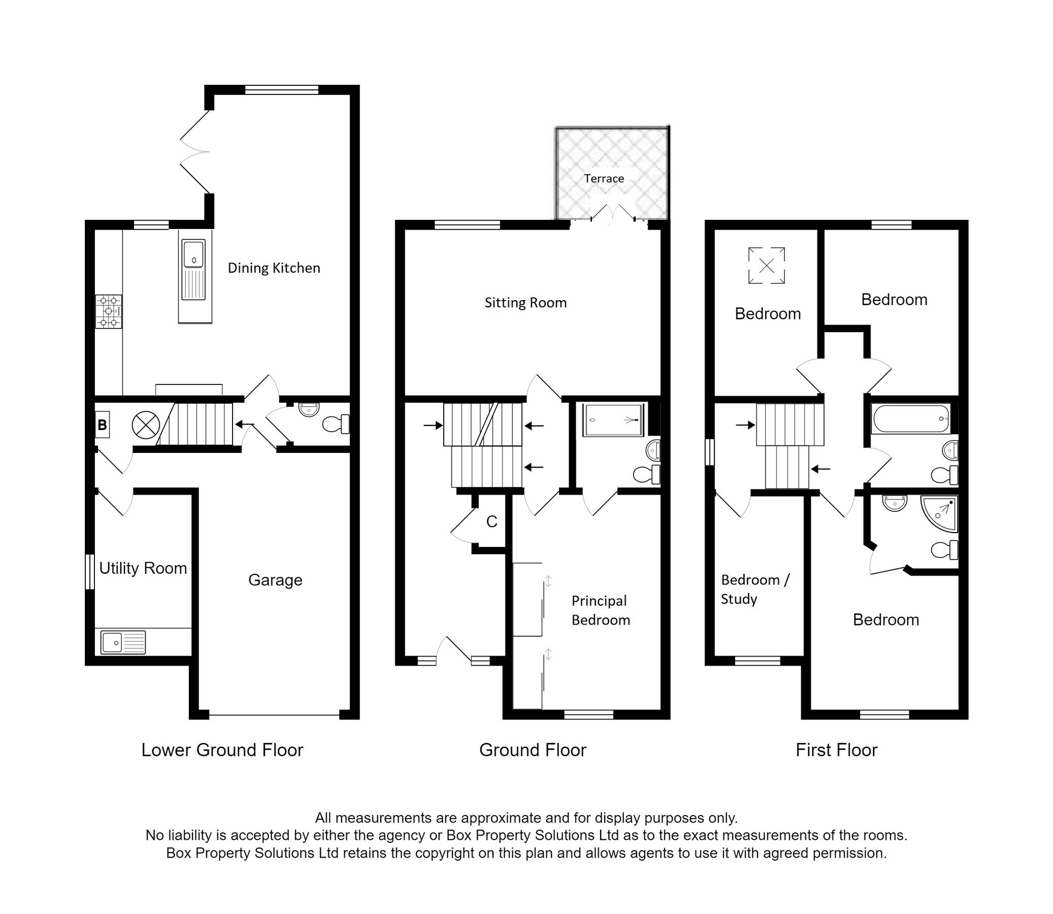 5 bed semidetached house for sale in Turner Lane, Addingham, Ilkley