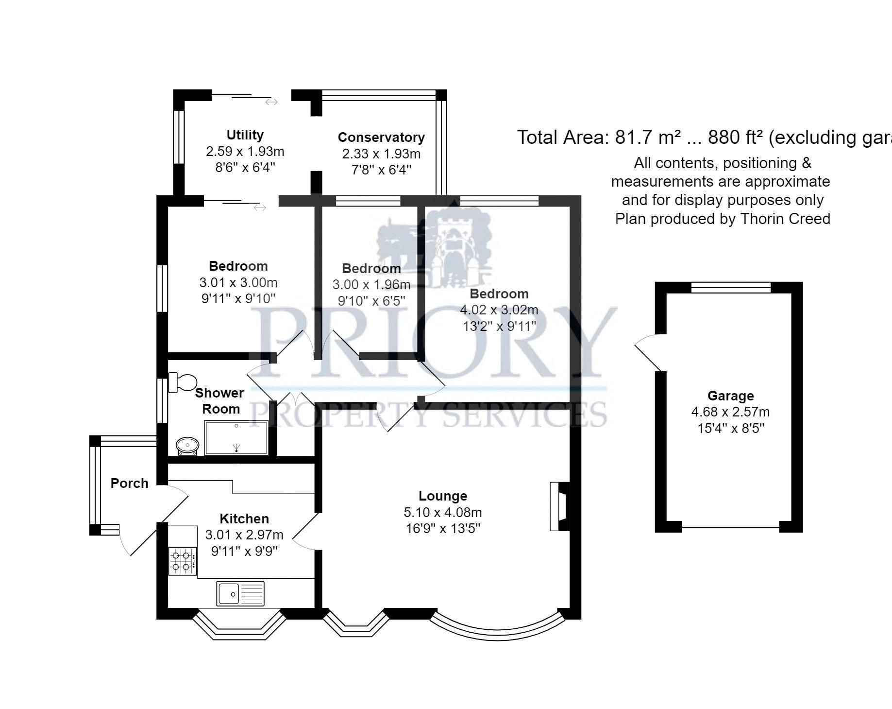 3 bed detached bungalow for sale in Derwent Drive, Biddulph, StokeOn