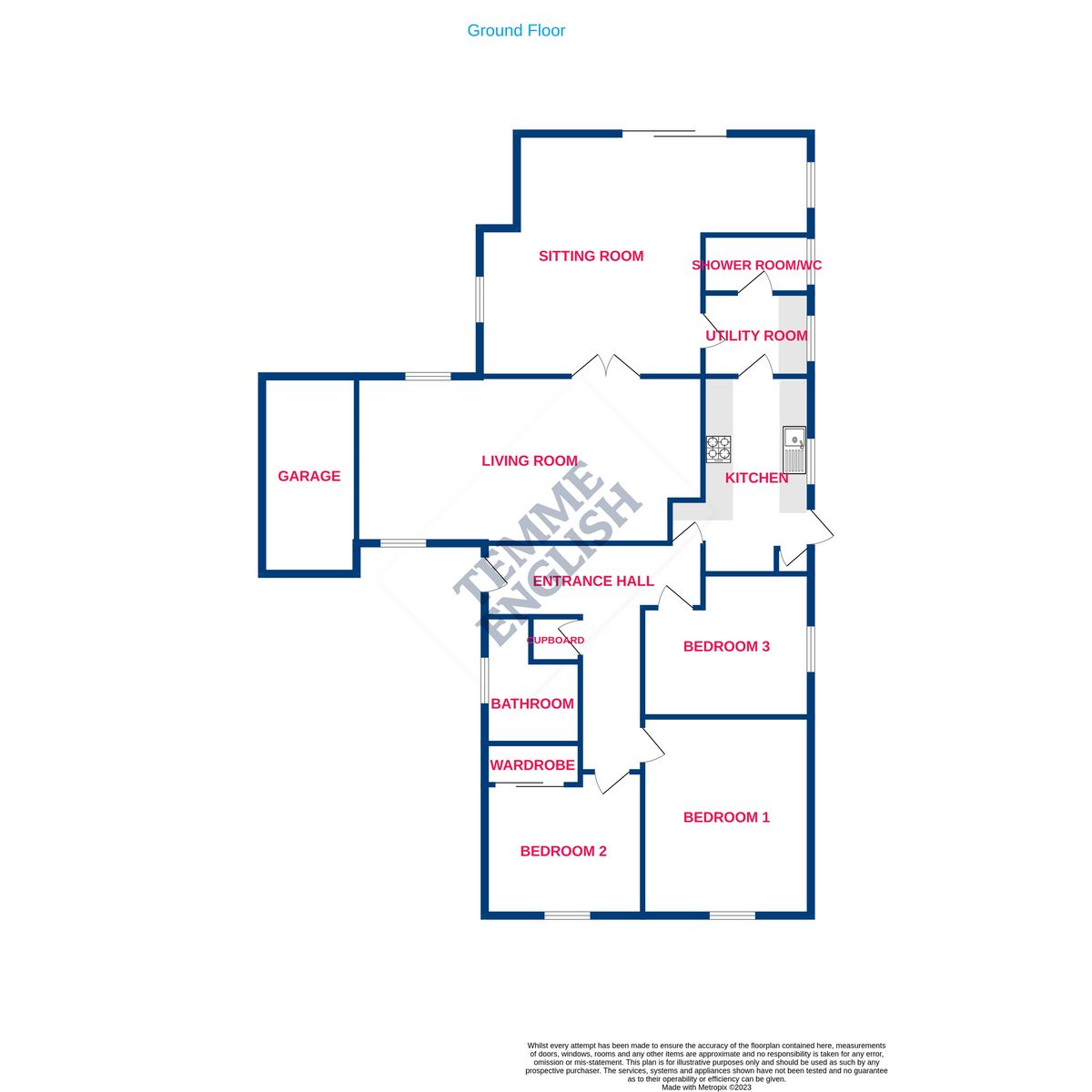 3 bed detached bungalow for sale in Colchester Road, Great Totham CM9