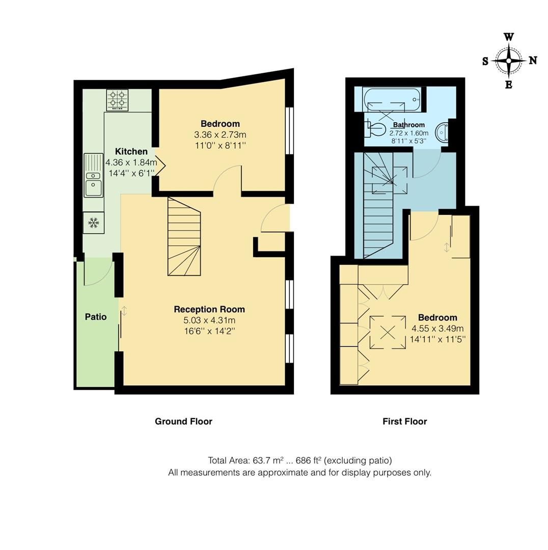 2 bed semidetached house for sale in Fairland Road, London E15 Zoopla
