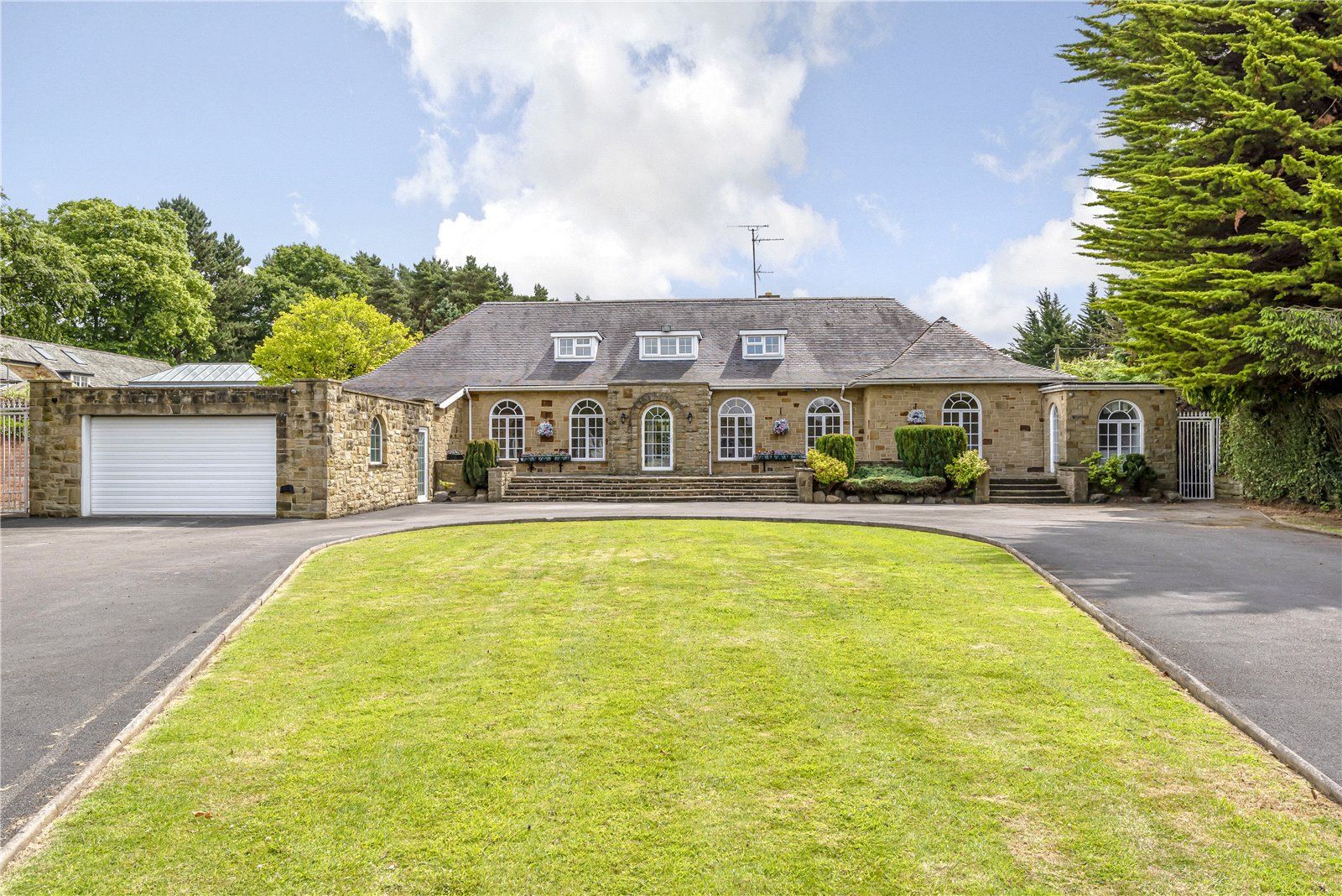7 bed detached house for sale in The Croft, Harrogate Road, Alwoodley, Leeds, West Yorkshire