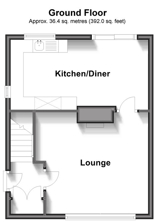 3 bed semidetached house for sale in Jaggard Way, Staplehurst