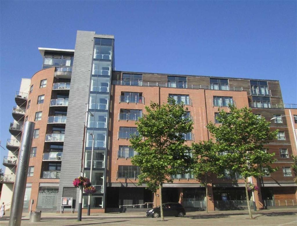 1 bed flat for sale in Excelsior Apartments, Princess Way, Swansea SA1