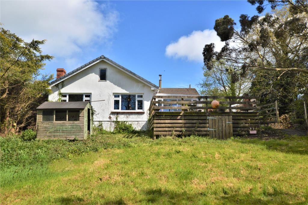 4 bed detached bungalow for sale in Hatherleigh Road, Winkleigh, Devon
