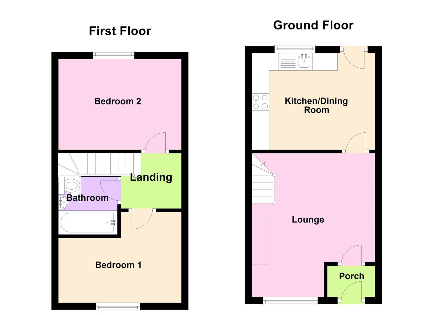 2 bed semidetached house for sale in Spring Close, Ramsbottom, Bury