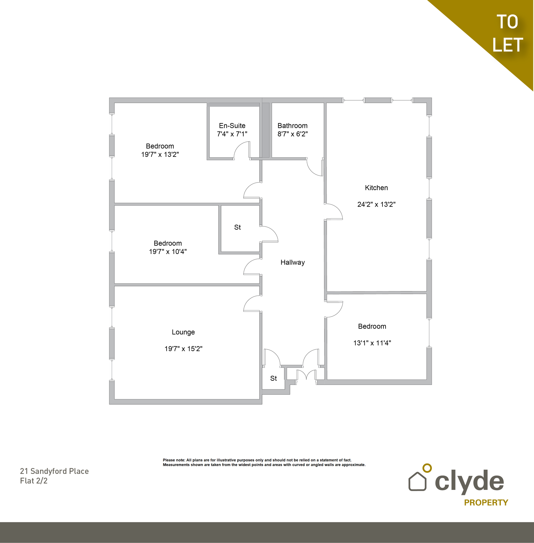 3 bed flat to rent in Sandyford Place, Charing Cross, Glasgow G3 Zoopla