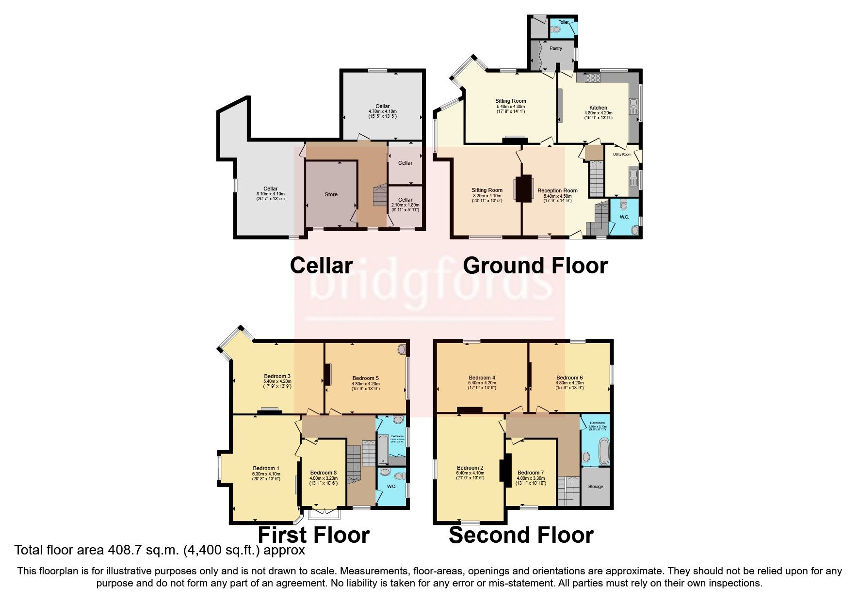 8 bed detached house for sale in Park Road, Buxton, Derbyshire SK17