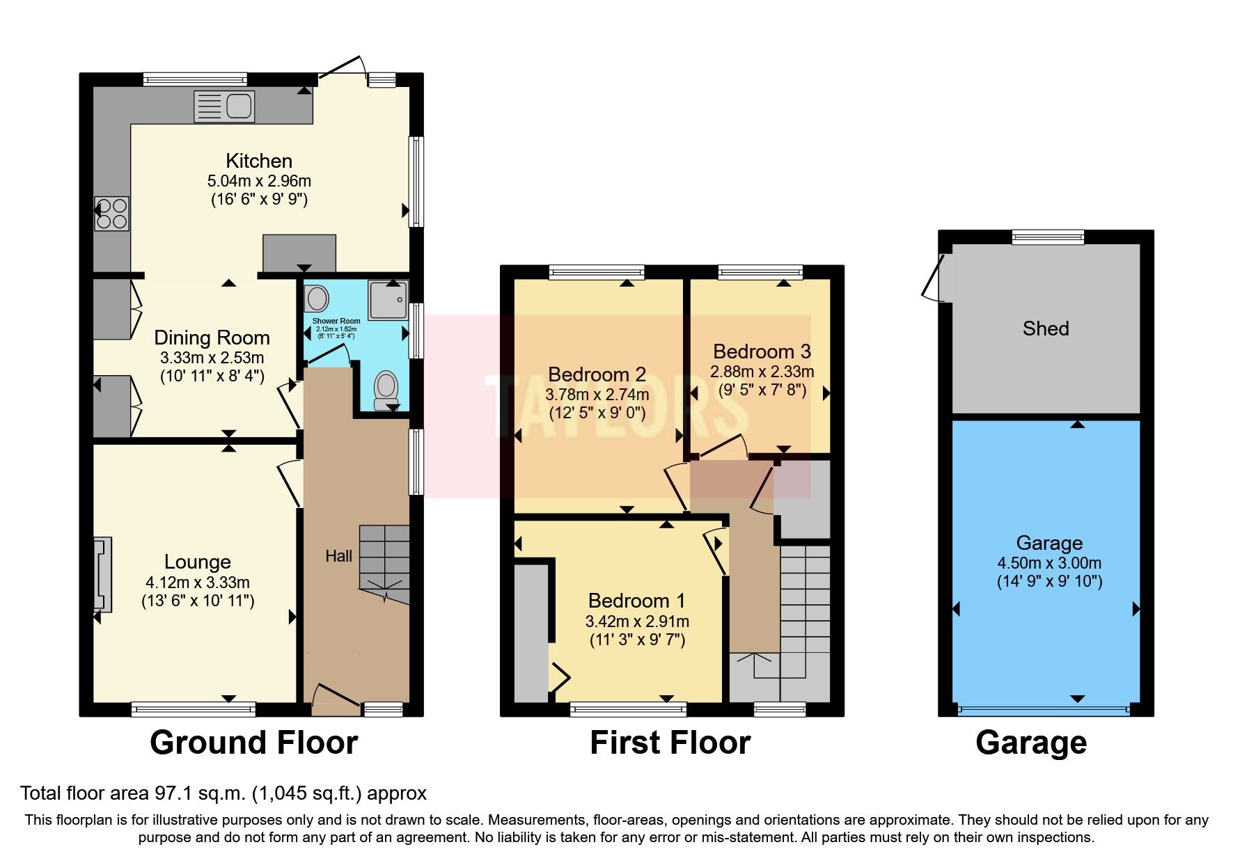 3 bed semidetached house for sale in Russell Way, Leighton Buzzard LU7