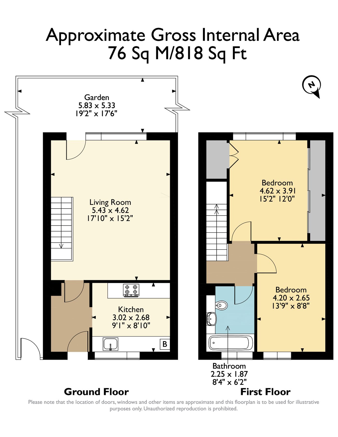 2 bed end terrace house for sale in Higham Place, London E17 Zoopla