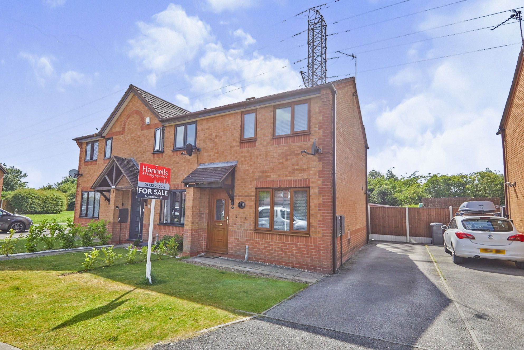2 bed end terrace house for sale in Consort Gardens, Oakwood, Derby