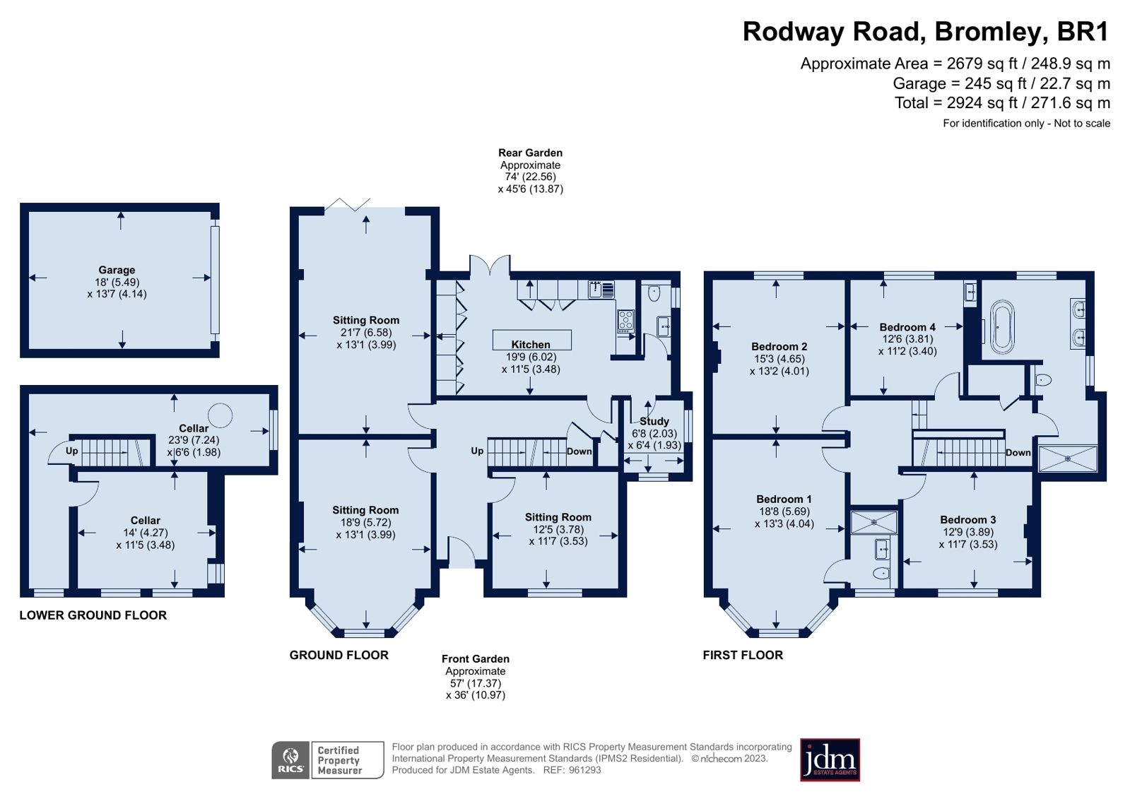 4 bed detached house for sale in Rodway Road, Bromley BR1 Zoopla