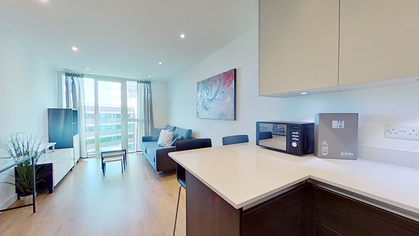 1 bed flat to rent in Pinnacle Apartments, Saffron Central Square, Croydon CR0 Zoopla