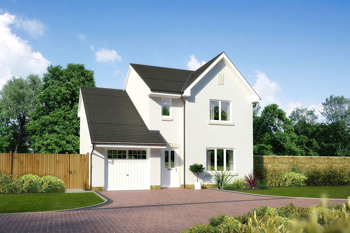 New home, 4 bed detached house for sale in "Roslin." at The Green