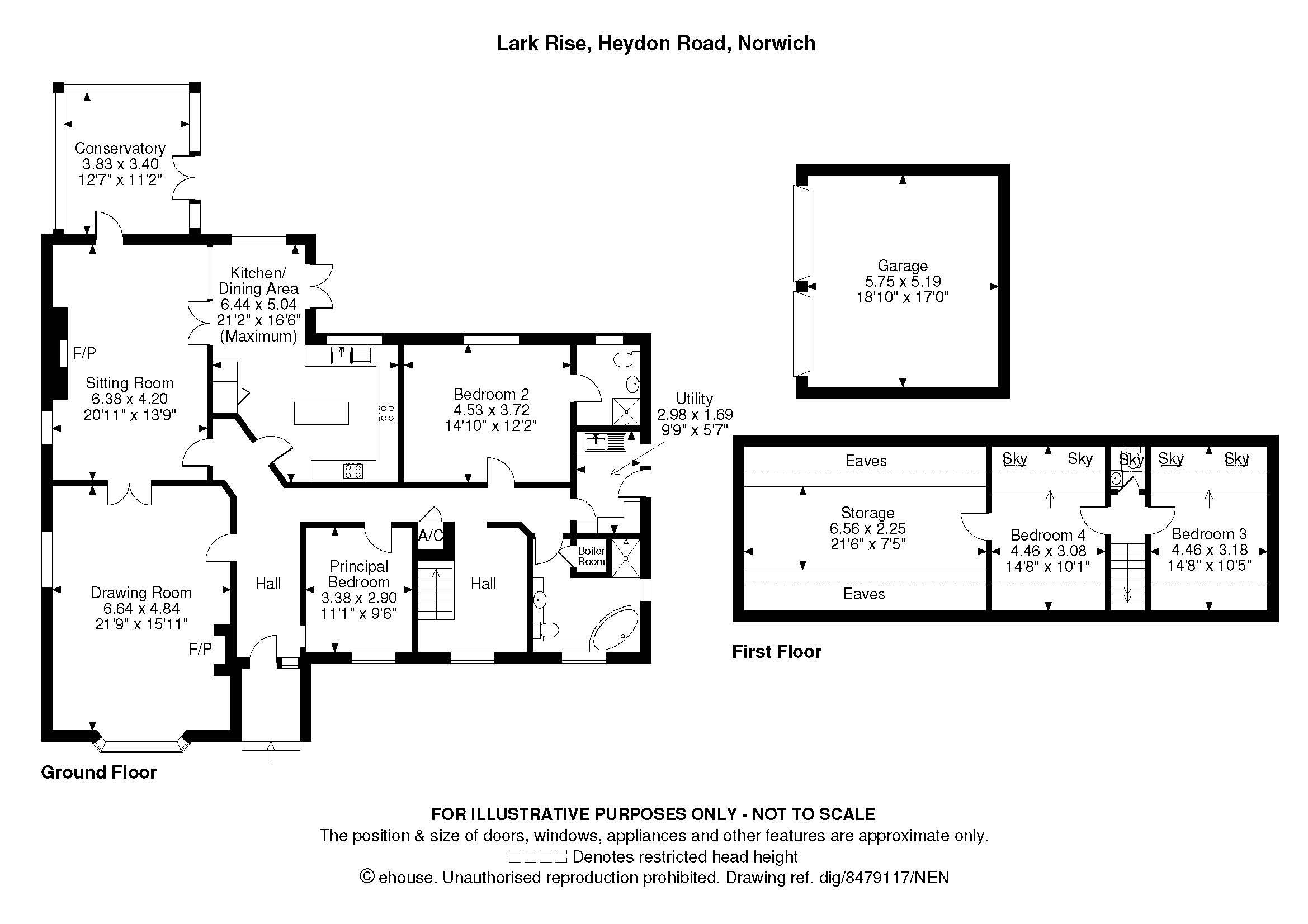 4 bed detached bungalow for sale in Heydon Road, Aylsham, Norwich NR11