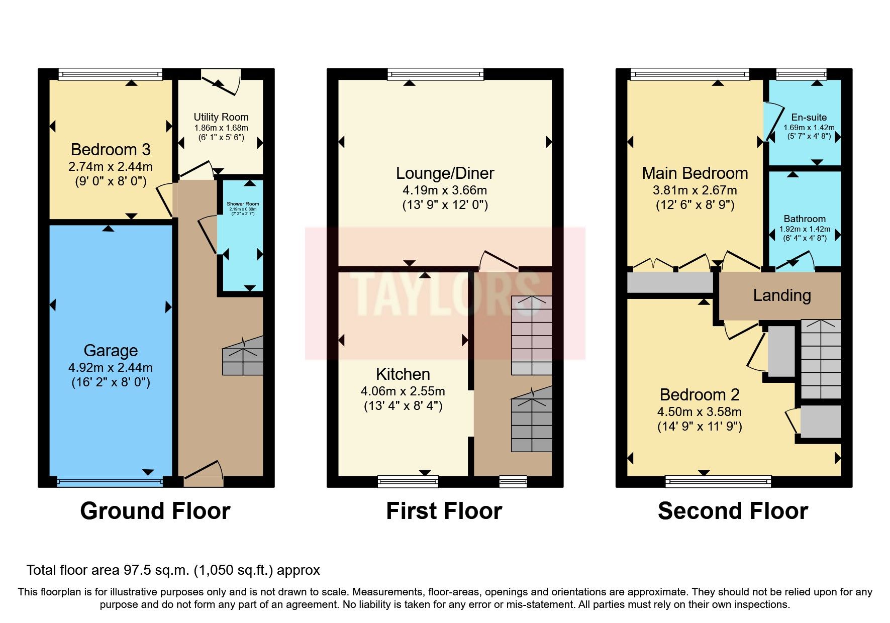 3 bed end terrace house for sale in Watling Gardens, Dunstable