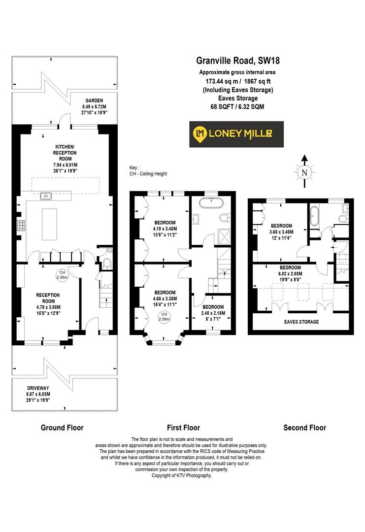 5 bed property for sale in Granville Road, London SW18 Zoopla