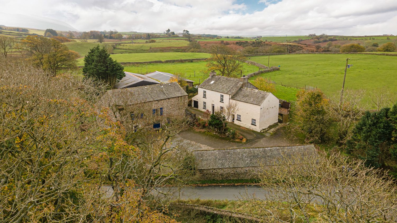 5 bed farmhouse for sale in Foldgate Farmhouse, Corney, Millom, Cumbria