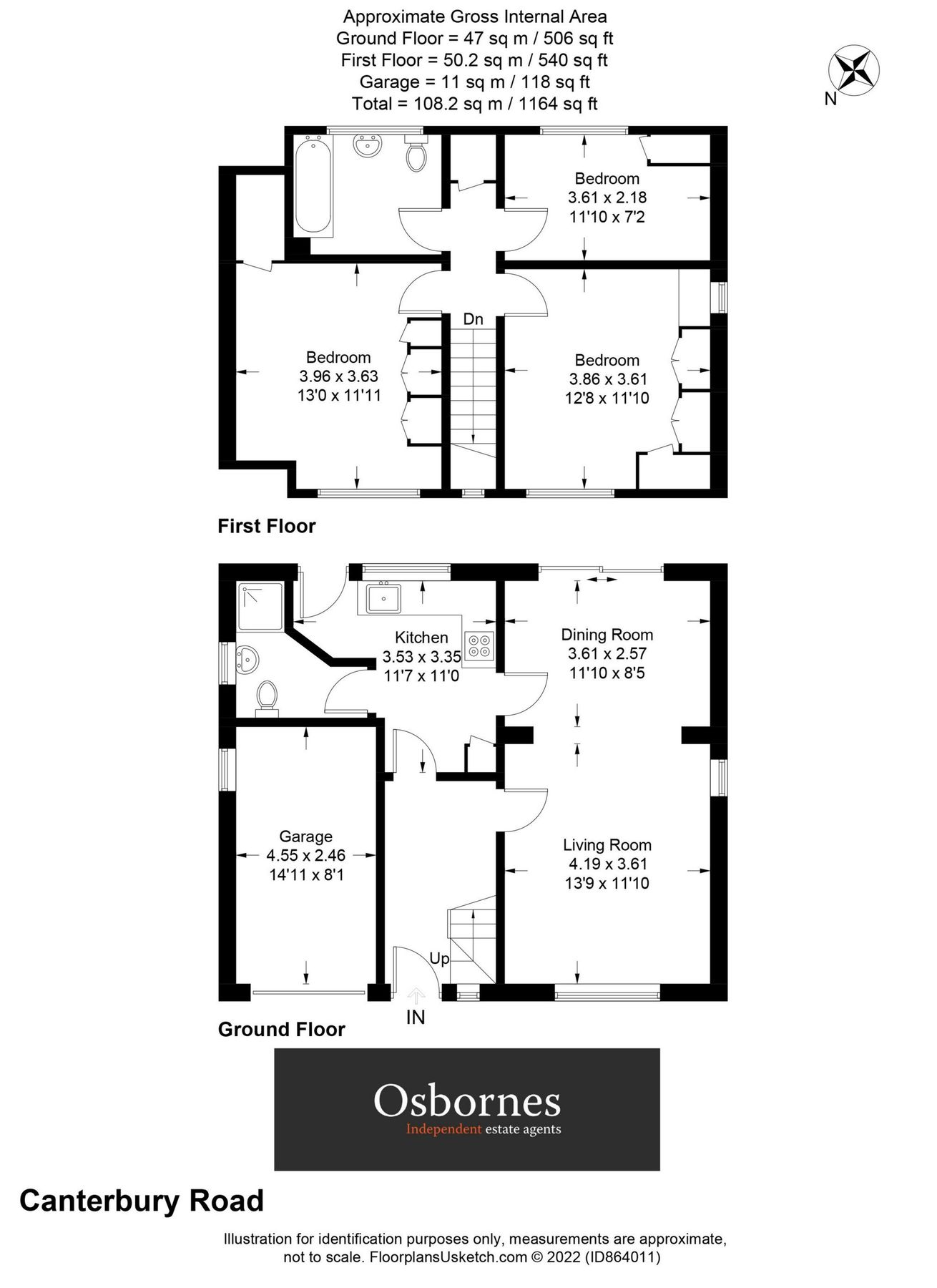 3 bed detached house for sale in Canterbury Road, Farnborough GU14 Zoopla