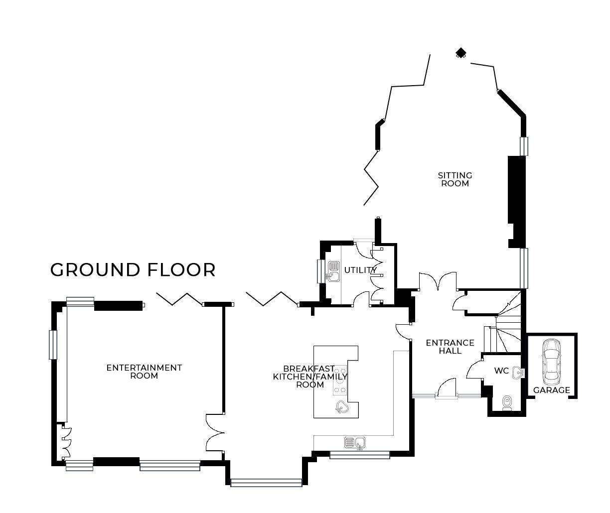 5 bed detached house for sale in Oxton Road, Southwell, Nottinghamshire