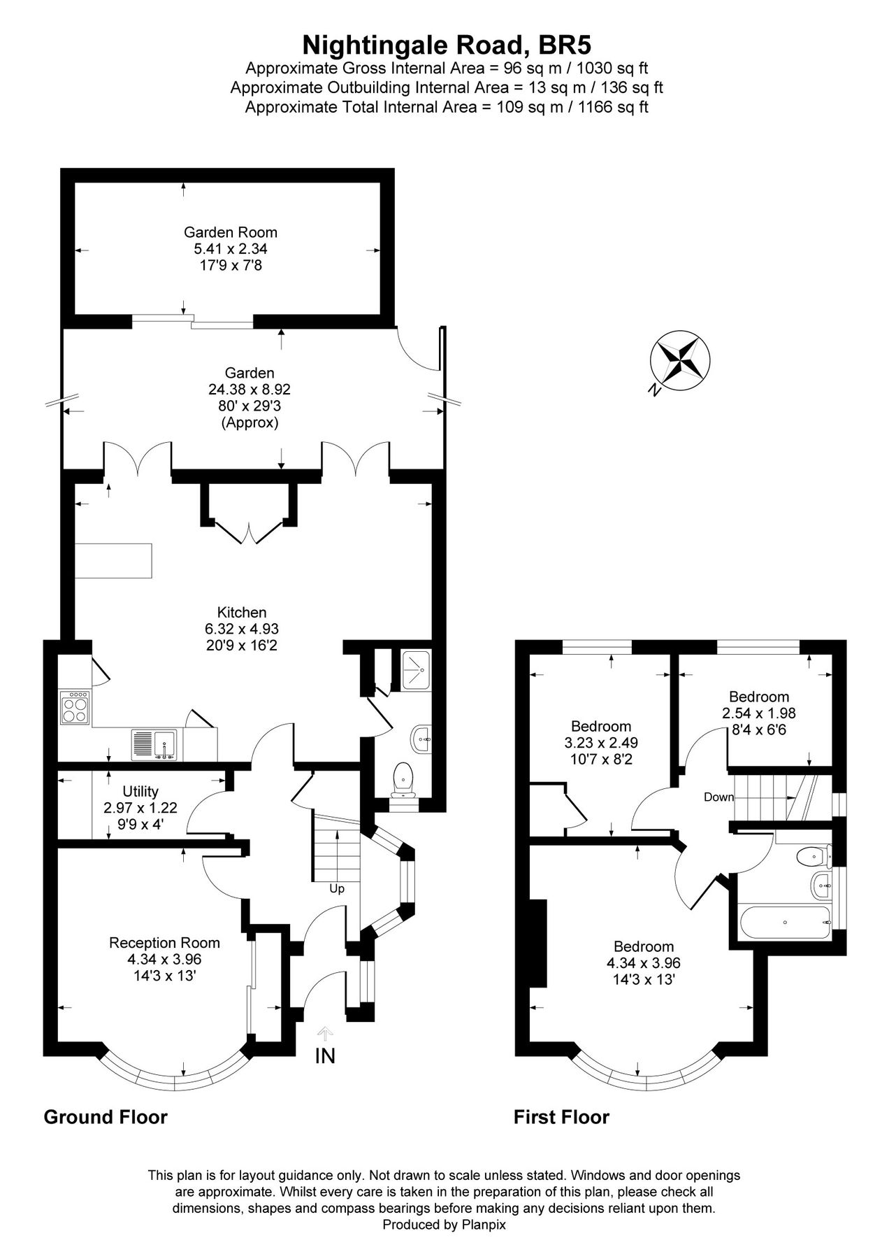3 bed semidetached house for sale in Nightingale Road, Petts Wood